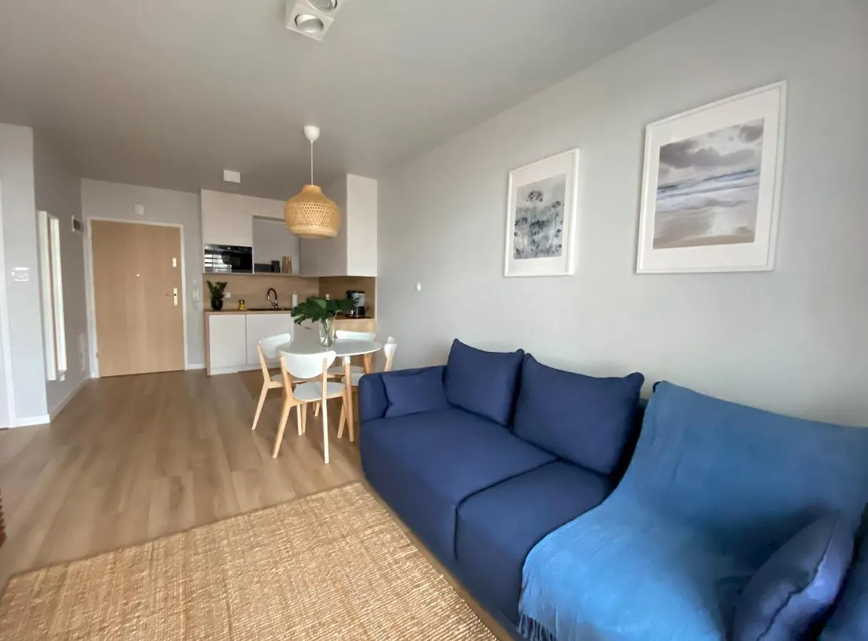 Apartament Urokliwy apartament HAVEN nad morzem+free parking Kołobrzeg